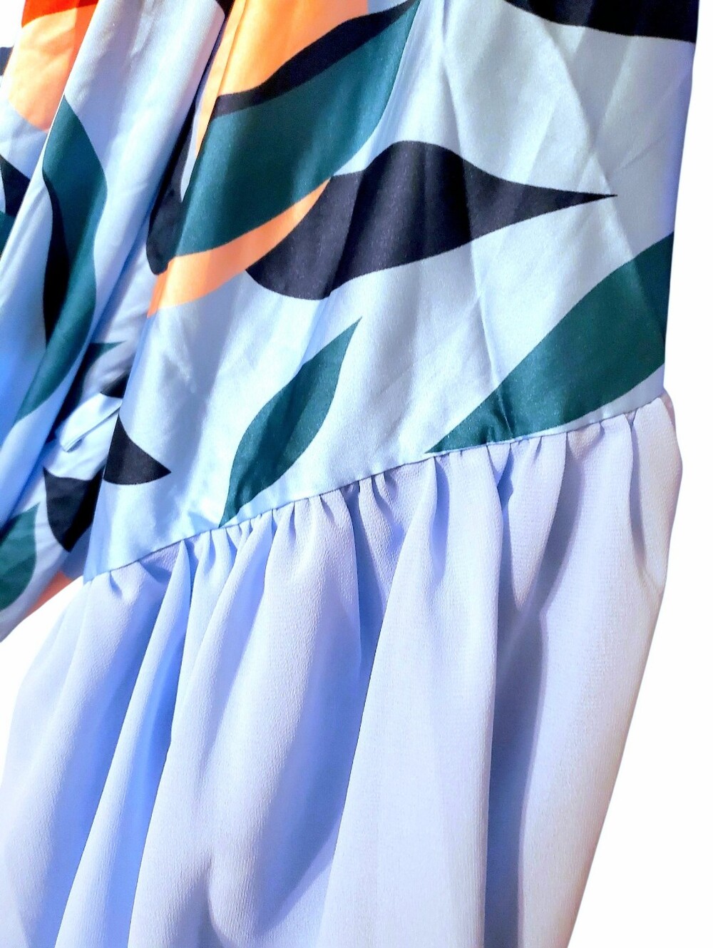 Glass Blue Long Robe - Picture 12 of 15